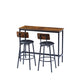 Bar Table Set With 2 Bar Stools