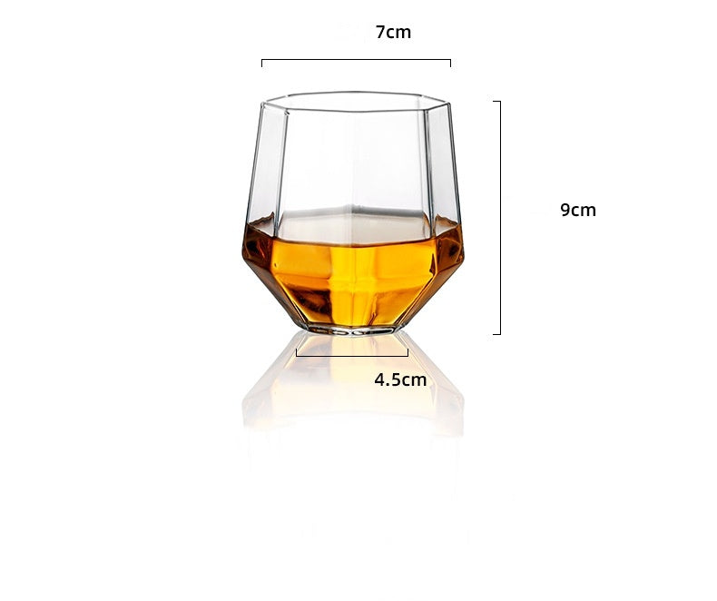 Whiskey Wine Set Suit Diamond Type Wine Bottle Wine Glass