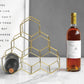 Creative Geometric Wine Rack
