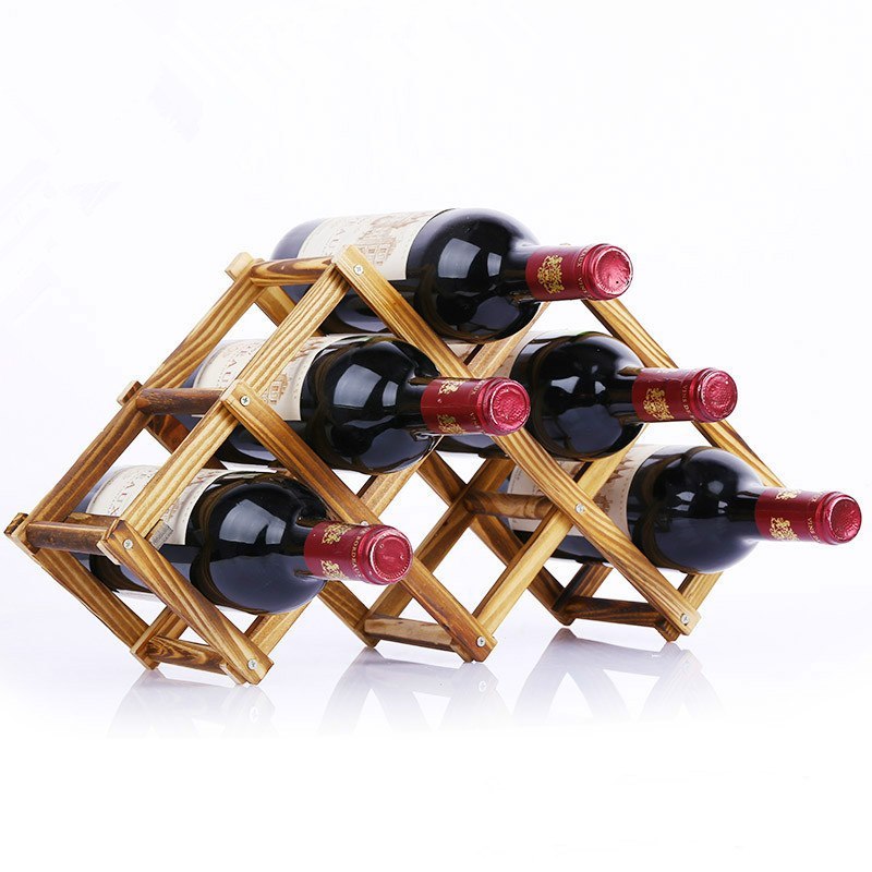 Creative Collapsible Wine Rack