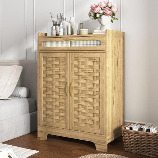 Wooden Coffee Bar Cabinet