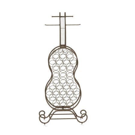 Cello Shape Wine Bakers Rack