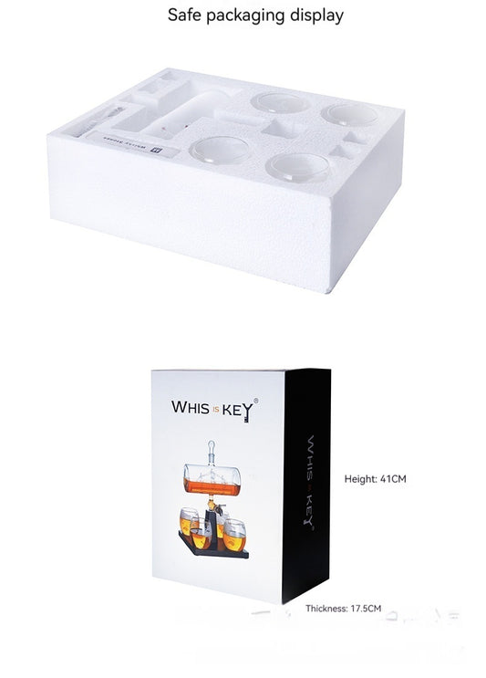 Whiskey Wine Set Suit Vodka Wine Cabinet