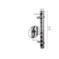 Stainless steel wine rack