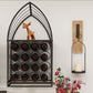 Two-piece Sailboat Shaped Wine Cabinet Rack
