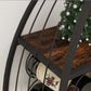 Two-piece Sailboat Shaped Wine Cabinet Rack