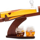 Jet Airplane Wine & Whiskey Decanter Set