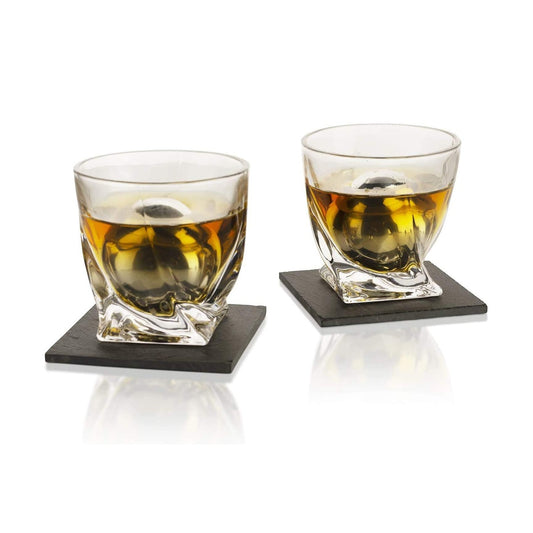 Whiskey Stones & Decanter Gift Set for Men