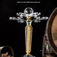 European-style Gold Crystal Glass Red Wine Goblet Suit
