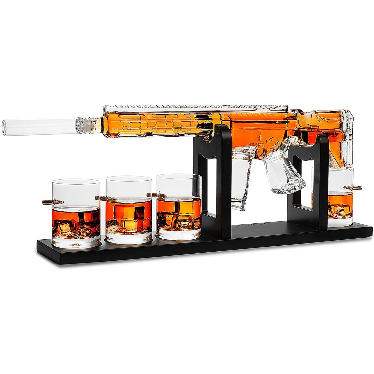 AR15 Whiskey Gun Decanter Set
