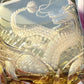 Hand Carved Crystal Glass Whiskey Small Glass Cup