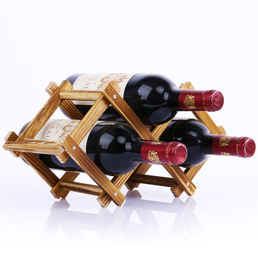 Creative Collapsible Wine Rack