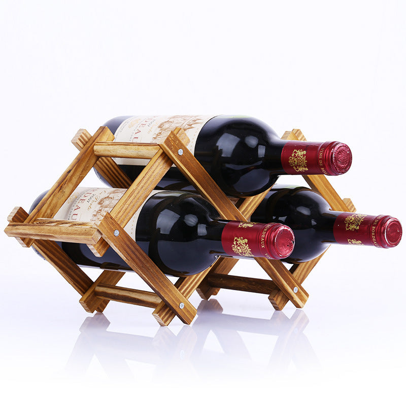 Creative Collapsible Wine Rack