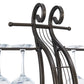 Cello Shape Wine Bakers Rack