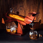 Jet Airplane Wine & Whiskey Decanter Set