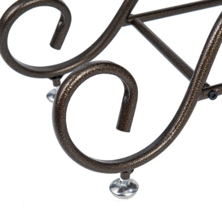 Cello Shape Wine Bakers Rack