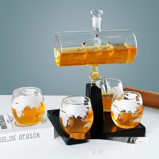 Whiskey Wine Set Suit Vodka Wine Cabinet