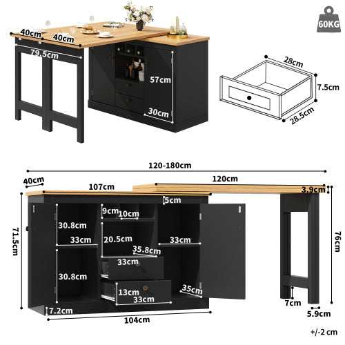 360 Rotation, Bar Table