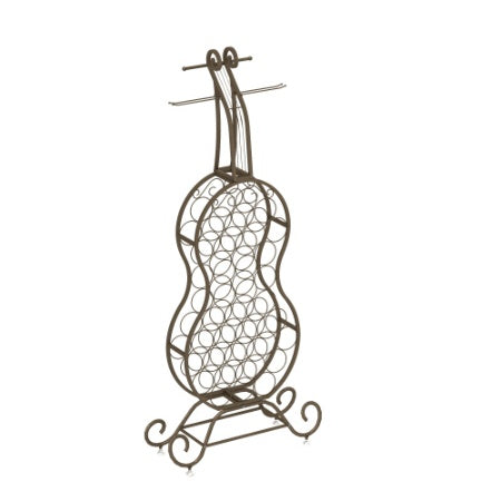 Cello Shape Wine Bakers Rack