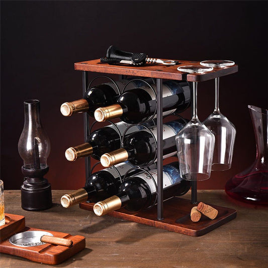 Red Wine Storage Rack Household Multi Function