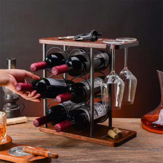 Red Wine Storage Rack Household Multi Function