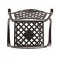 CAST ALUMINUM BAR STOOL